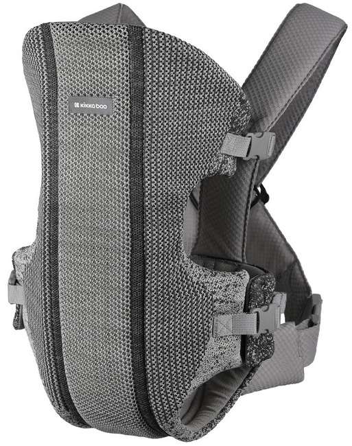 Marsupiu KikkaBoo - Gwen Fly knit, Grey