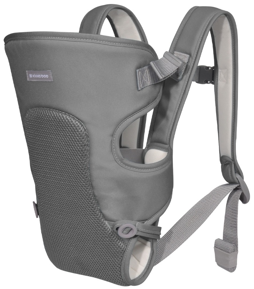 Marsupiu KikkaBoo - Myra Mesh, Grey