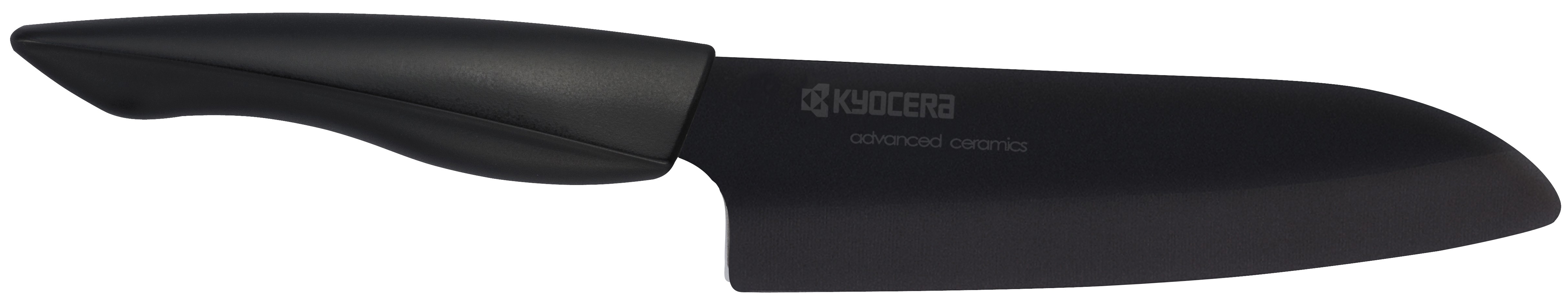 Cuțit din ceramică de meșter KYOCERA - 16 cm, negru