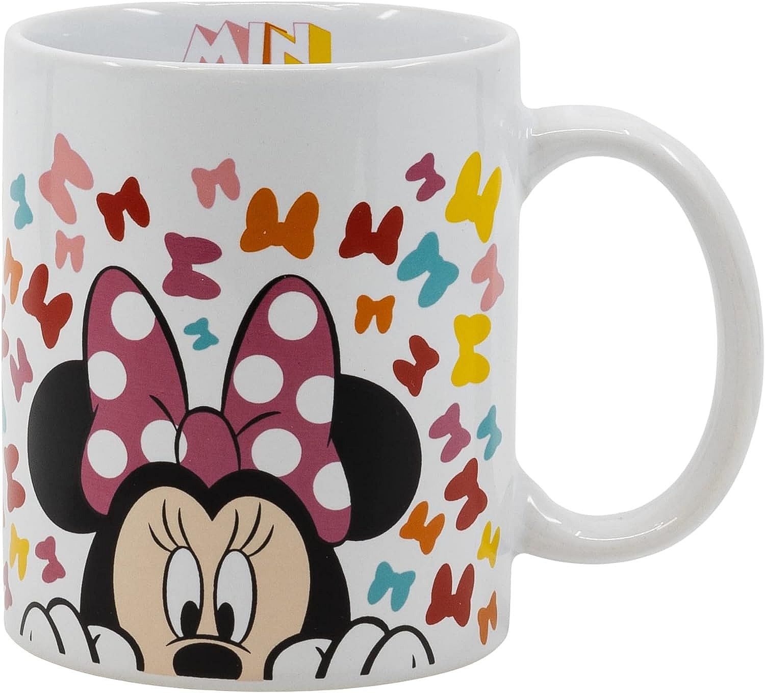 Cană ceramică Stor Minnie Mouse - So Edgy Bows, 325 ml