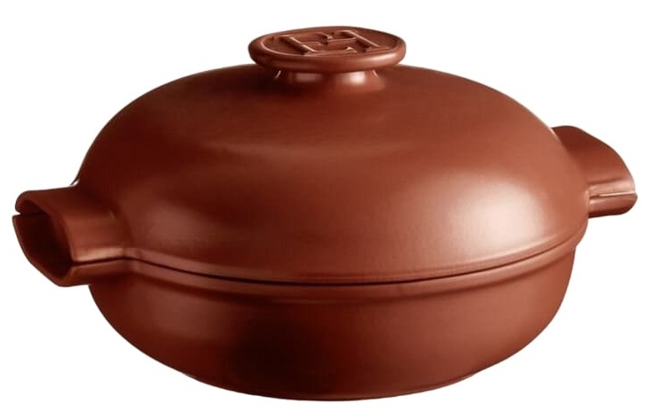 Cratiță ceramică pentru inducție Emile Henry - Delight, 4,5 L, roșu