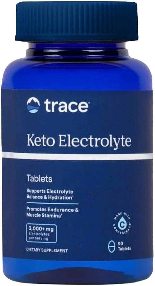 Keto Electrolyte, 90 tablete, Trace Minerals