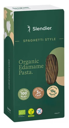 Spaghete cu edamame keto, organice, 200 g, Slendier