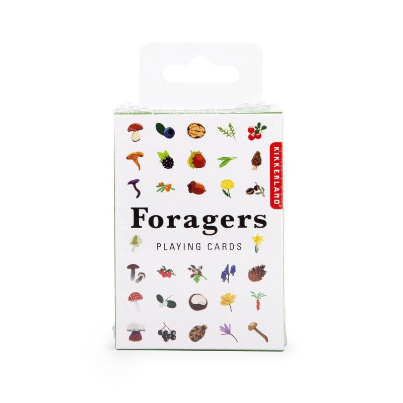 Carti de joc Kikkerland - Foragers