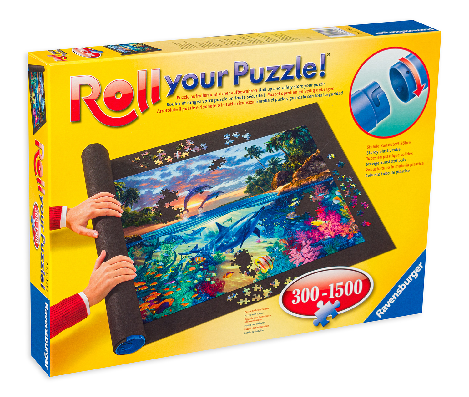 Covoras pentru aranjarea si depozitarea puzzle-urilor Ravensburger - de 300 pana la 1500 piese