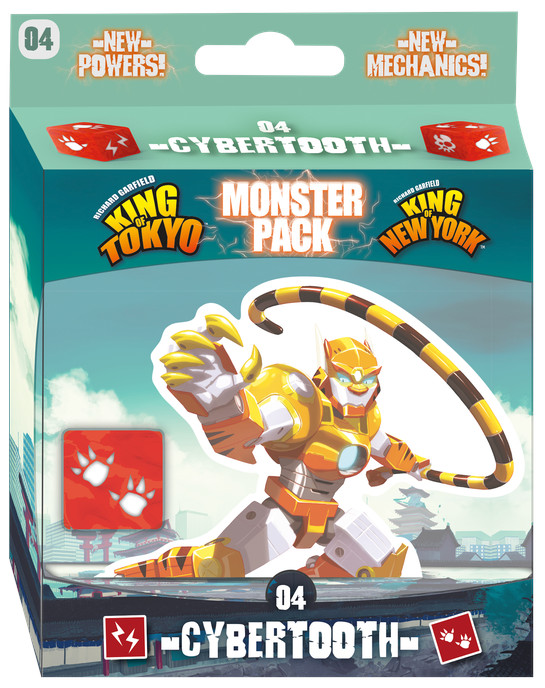 Extensie pentru jocul de societate King of Tokyo/New York - Monster Pack: Cybertooth