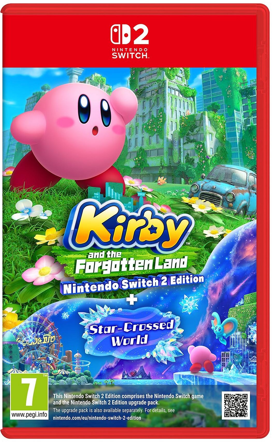 Kirby and the Forgotten Land + Star-Crossed World (Nintendo Switch 1&2)