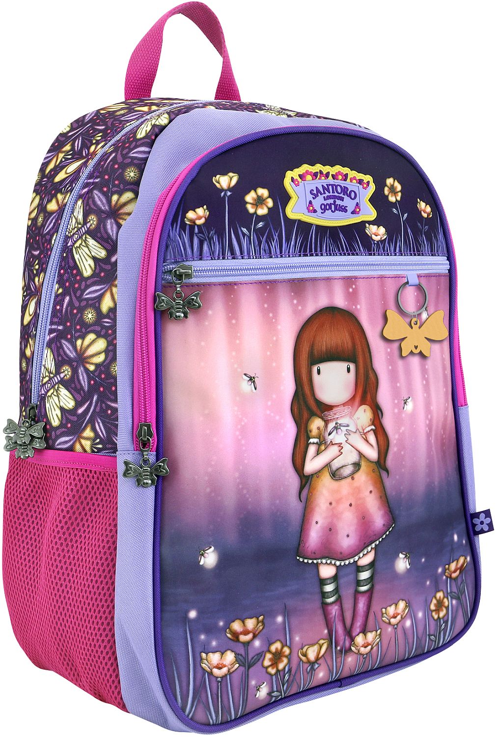 Rucsac de școală clasic Santoro Gorjuss In The Forest - Firefly Dawn