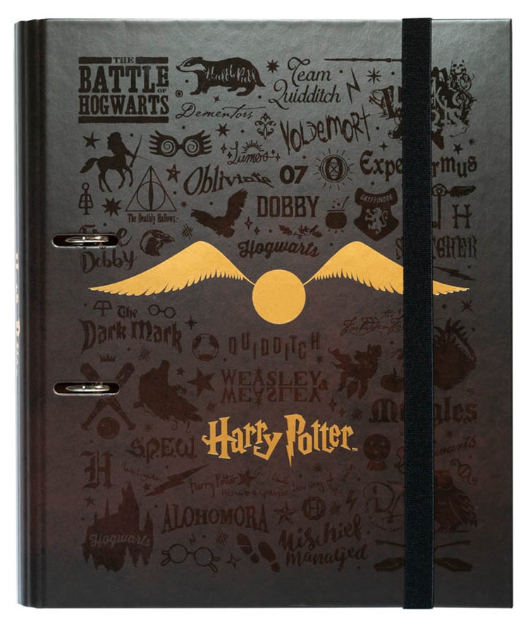 Dosar cu 2 inele Grupo Erik Harry Potter – Golden Snitch, A4
