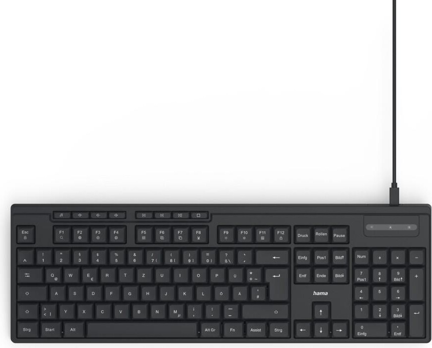 Tastatură Hama - CK-200, neagră