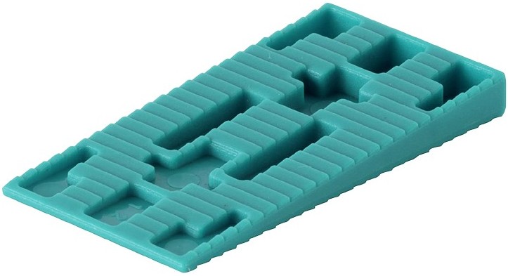 Pană pentru montajul parchetului laminat wolfcraft - 30 х 58 mm, 40 buc