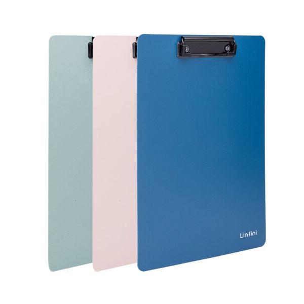 Clipboard Deli Linfini - A4, vertical, albastru