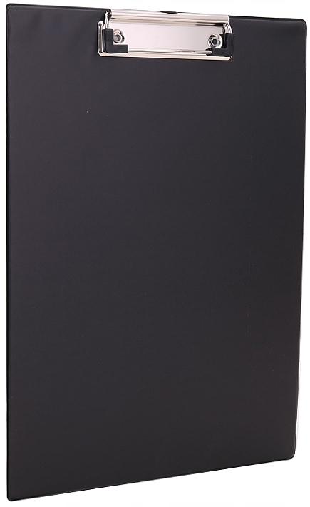 Clipboard Deli Start - E38153B, A4, negru