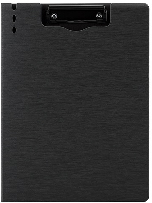 Clipboard cu coperta Deli - 64513, A4, gri inchis metalizat
