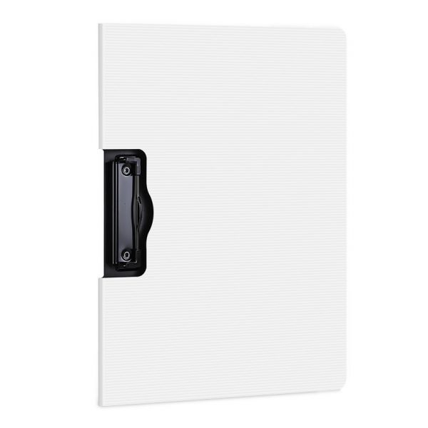 Clipboard cu capac Deli NuSign - A4, orizontal, alb
