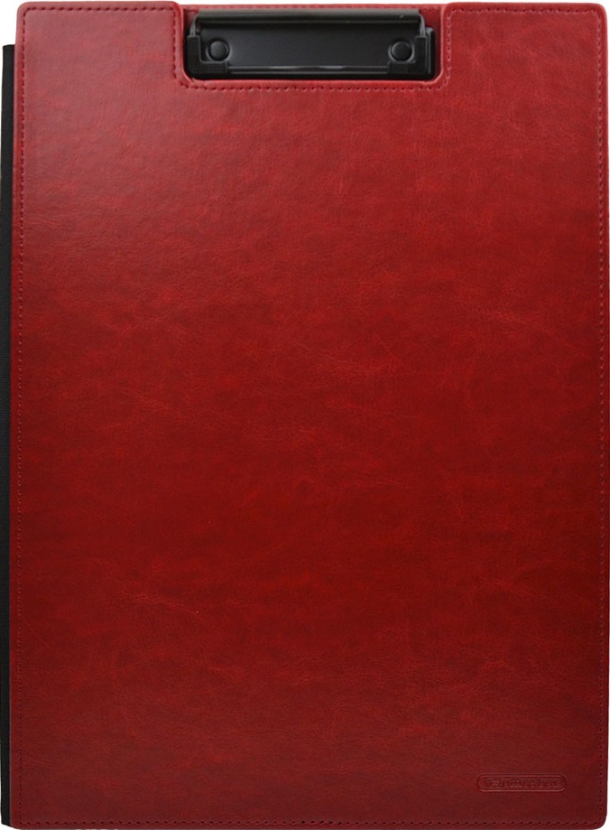 Clipboard cu capac OfBox - A4, roşu