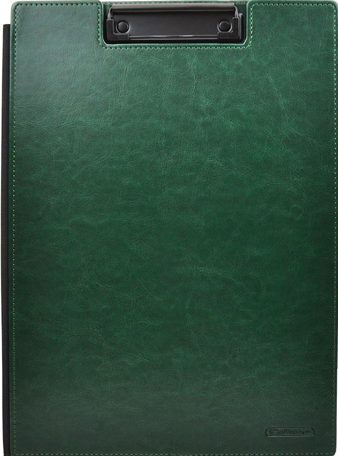 Clipboard cu capac OfBox - A4, verde