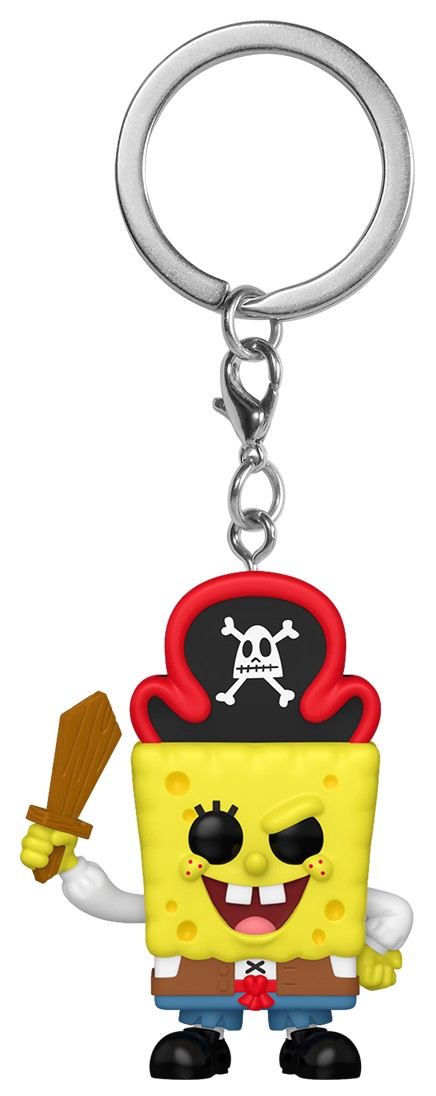 Breloc Funko Pocket POP! Movies: The SpongeBob - SpongeBob SquarePants (Pirate) (Search for SquarePants)