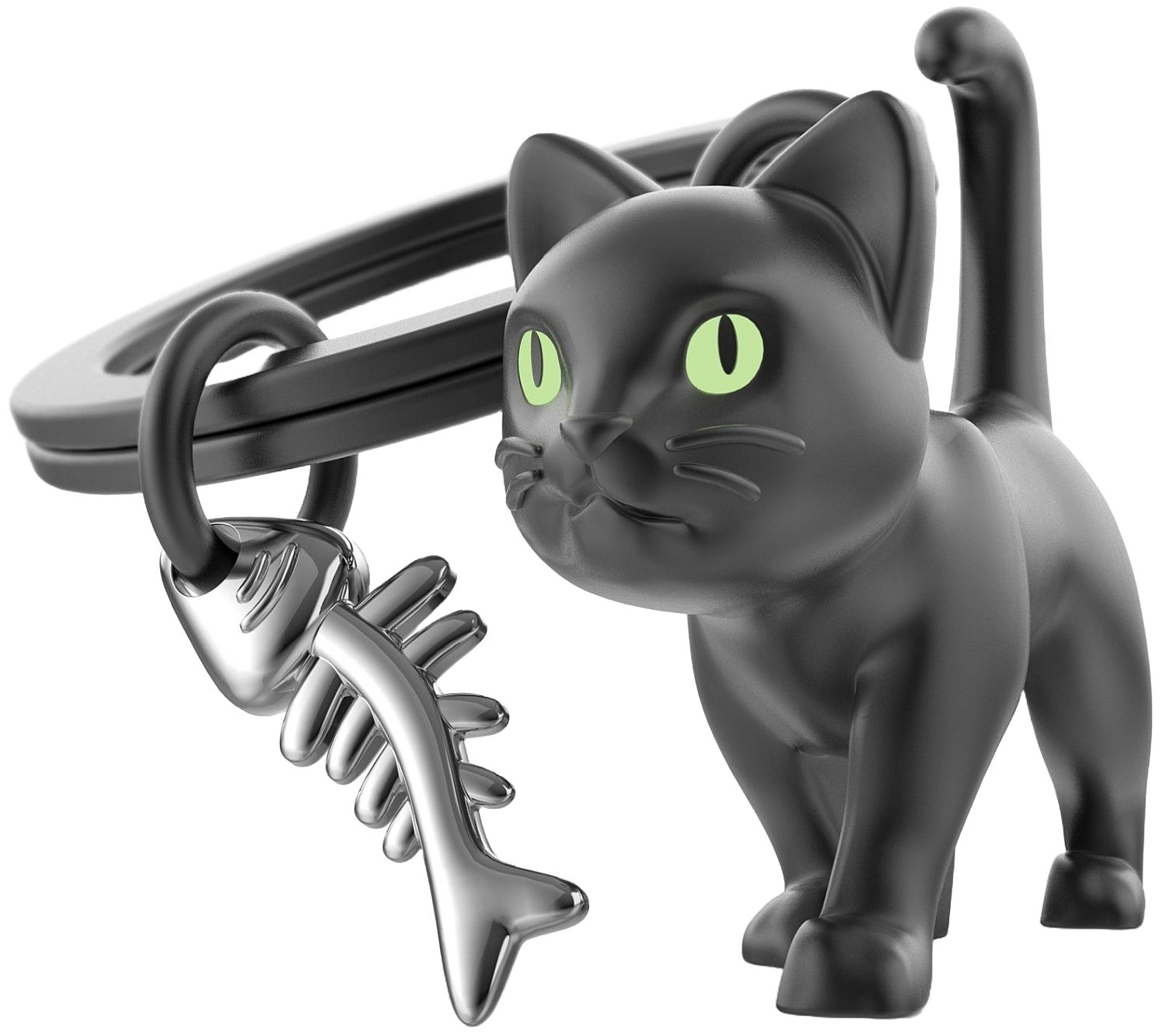 Breloc  Metalmorphose - Black Cat