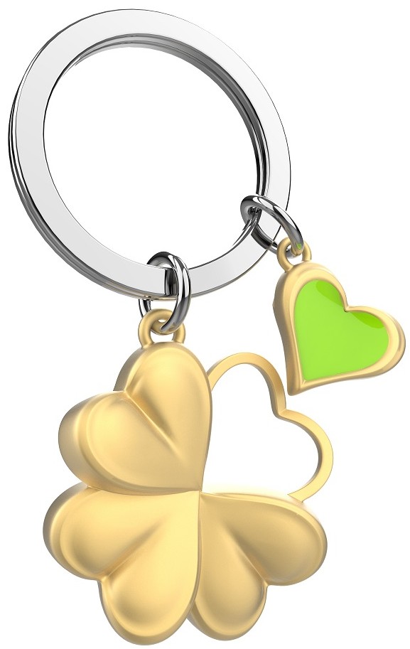 Breloc Metalmorphose - Clover 4 Luck