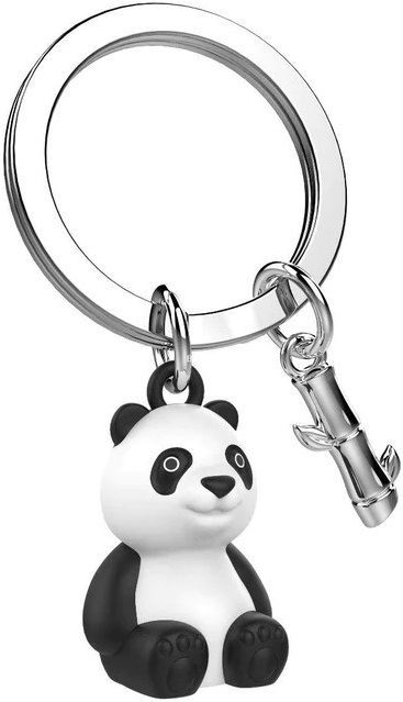 Breloc Metalmorphose - Panda & Bamboo