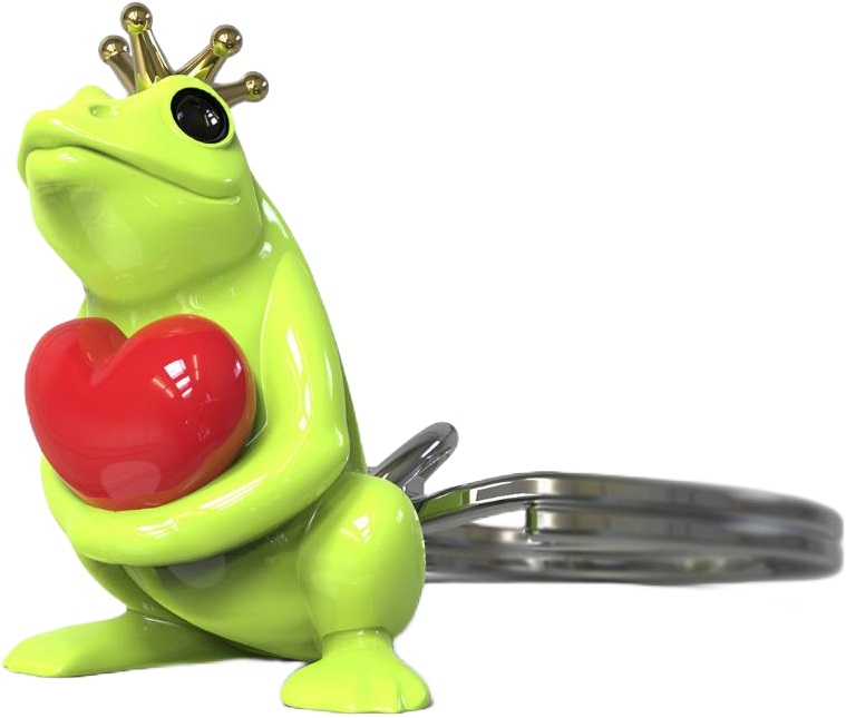Breloc Metalmorphose - Prince Frog