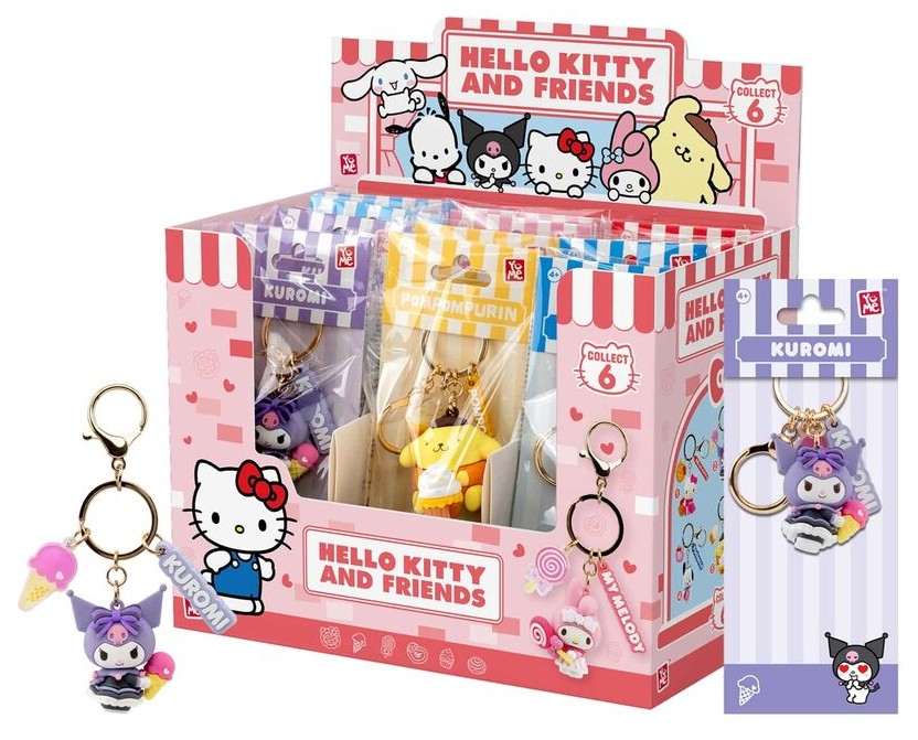 Breloc YuMe Animation: Sanrio - Hello Kitty, Tea Party Series, sortiment