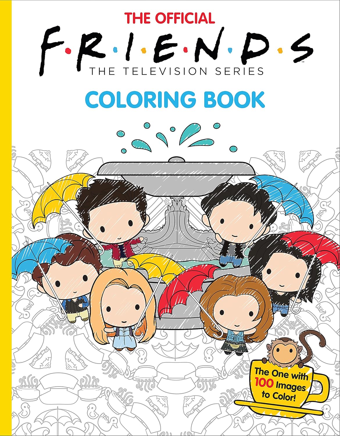 The Official Friends Coloring Book (Media Tie-In): The One with 100 Images to Color! - Micol Ostow - imagine 2