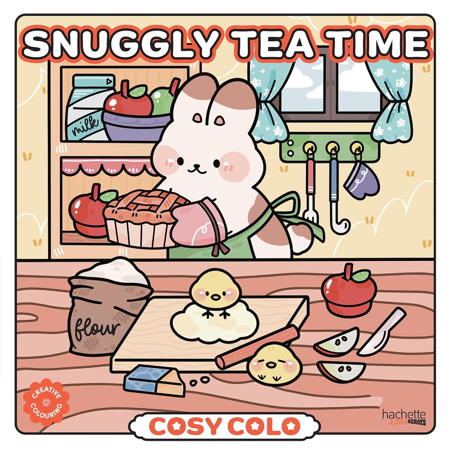 Carte de colorat  Hachette - Cosy Colo: Snuggly Tea Time