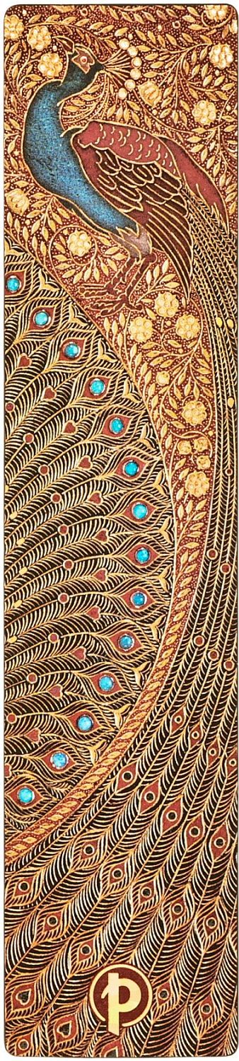 Separator de cărți Paperblanks Hafiz's Peacocks