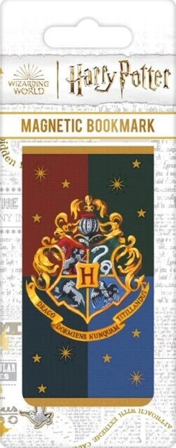 Despărțitor de cărți Pyramid Movies: Harry Potter - Colourful Hogwarts Crest