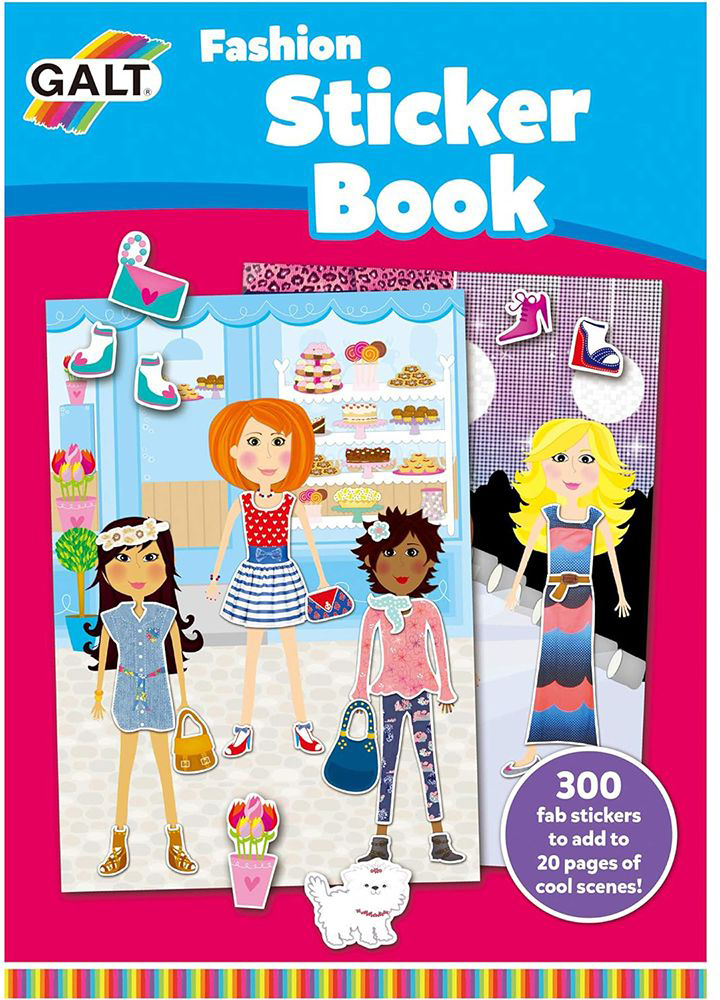 Carte cu stickere de moda Galt