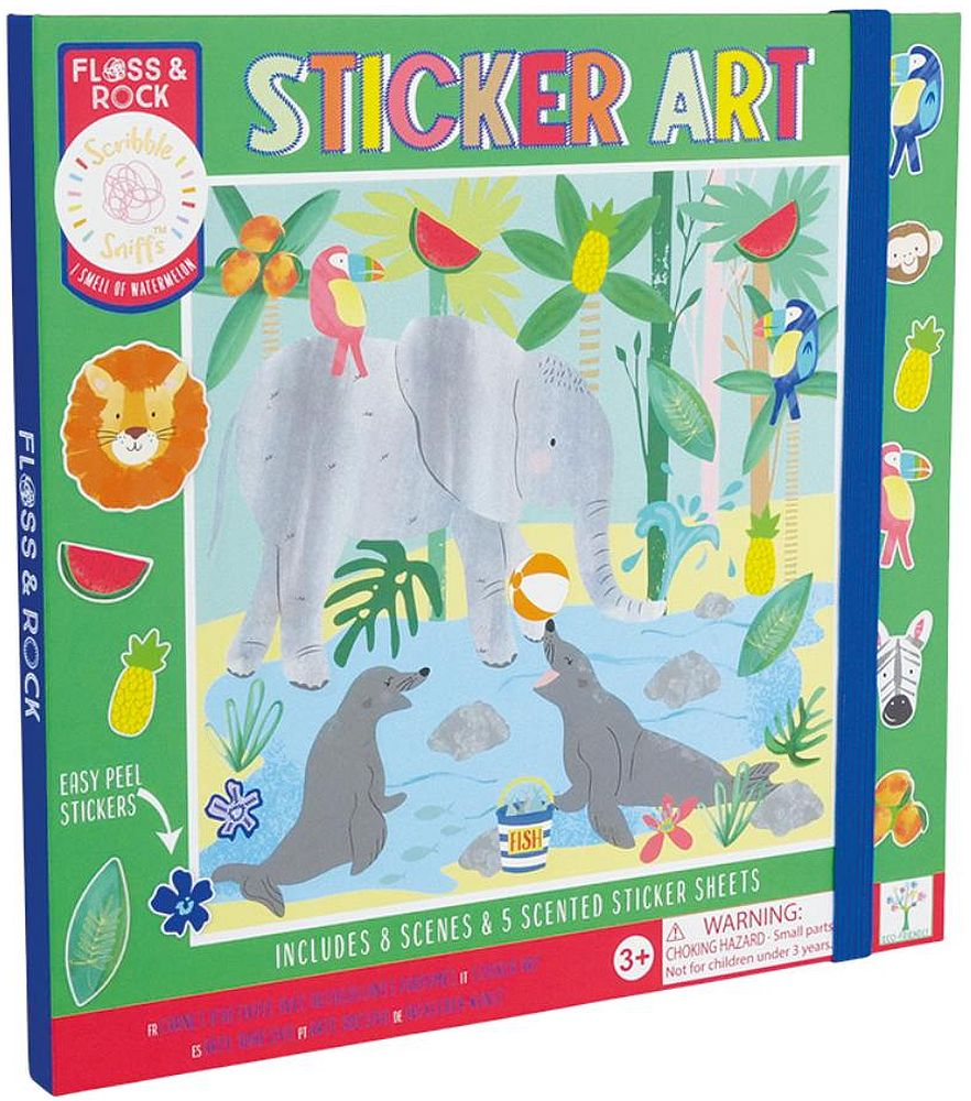 Carte de stickere Floss and Rock - Junglă