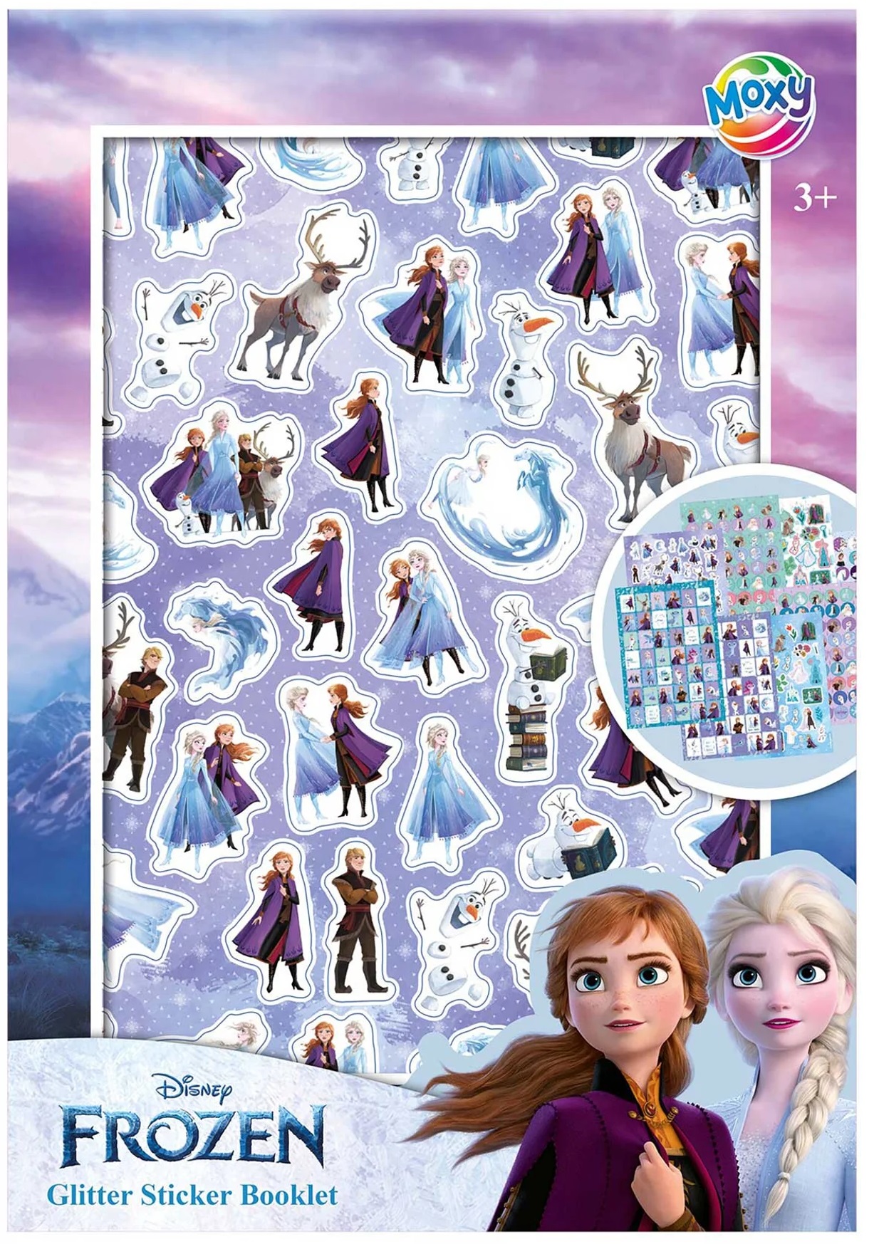 Carte cu stickere  Moxy - Frozen, A5