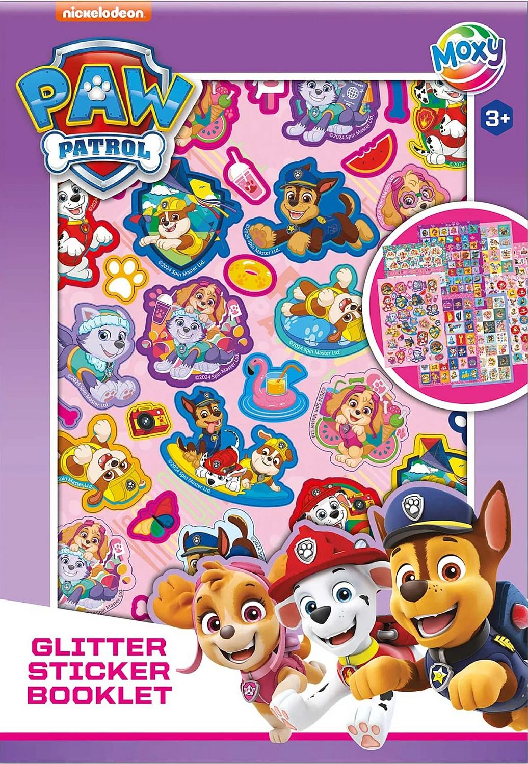 Carte cu stickere  Moxy - Paw Patrol, A5
