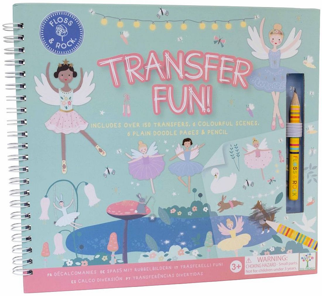 Carte cu scene Floss and Rock Transfer Fun - Balerine