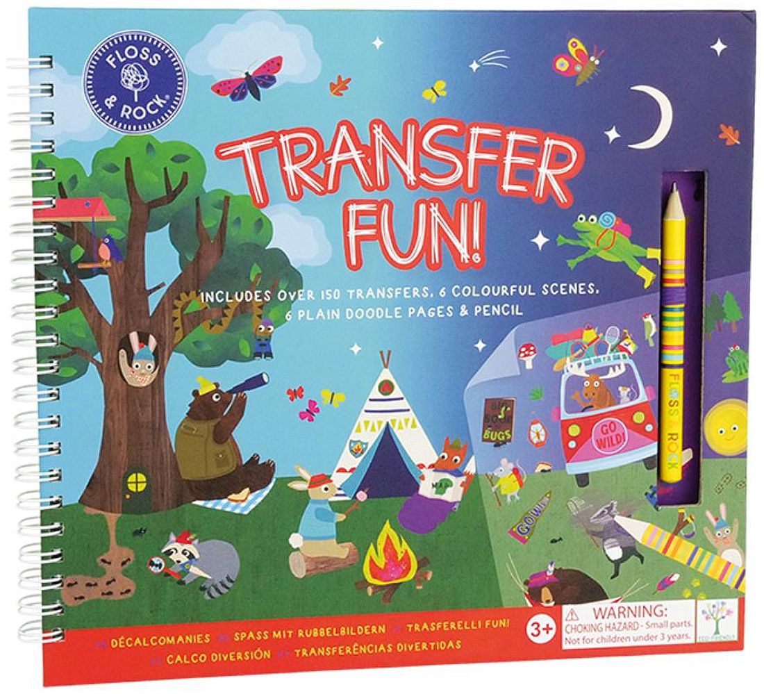 Carte cu scene Floss and Rock Transfer Fun - Aventură