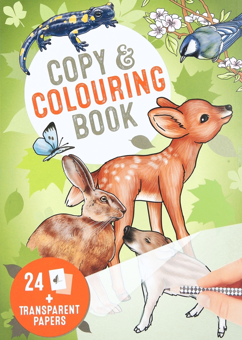 Carte de colorat de copi și colorat Depesche TopModel - Animale salbatice