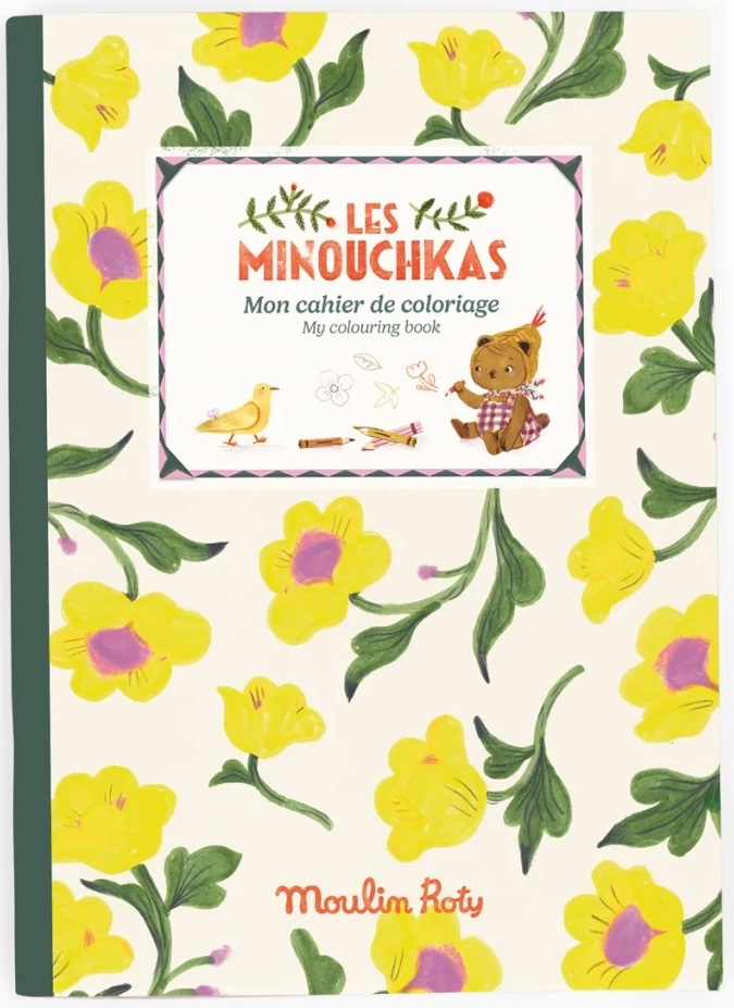 Carte de colorat Moulin Roty - Les Minouchkas