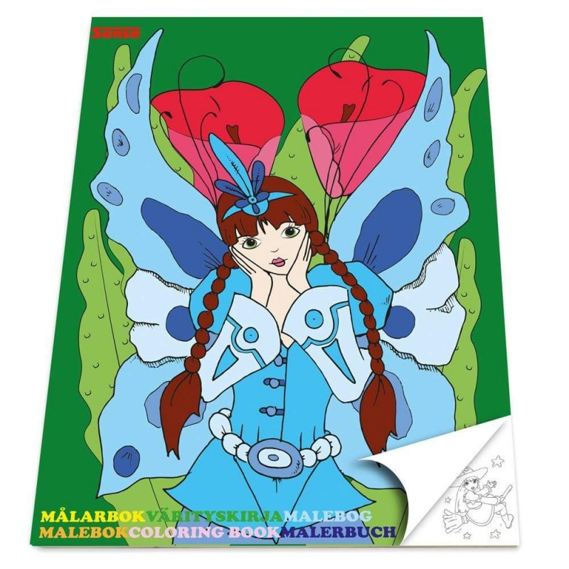 Carte de colorat Sense - Zane