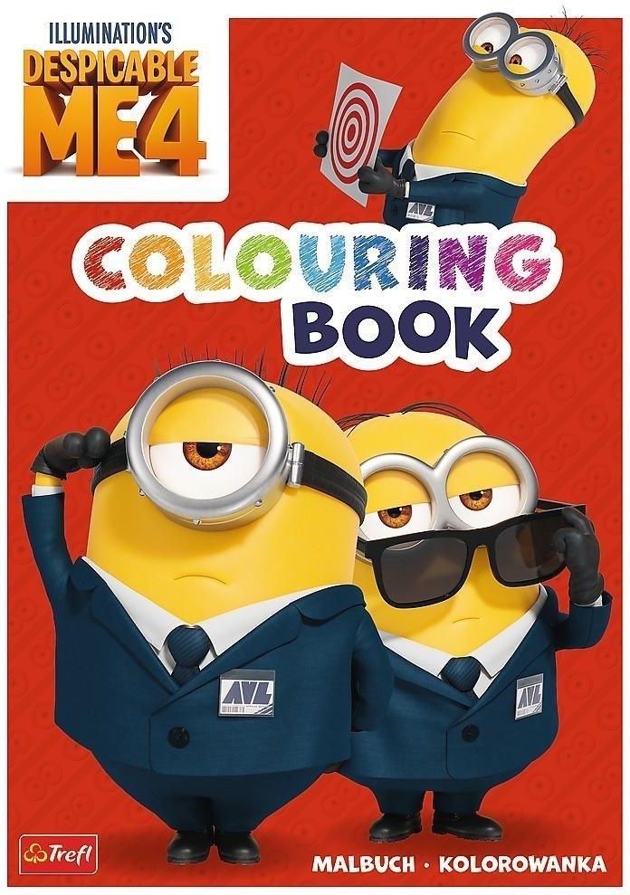 Carte de colorat Trefl - Minions