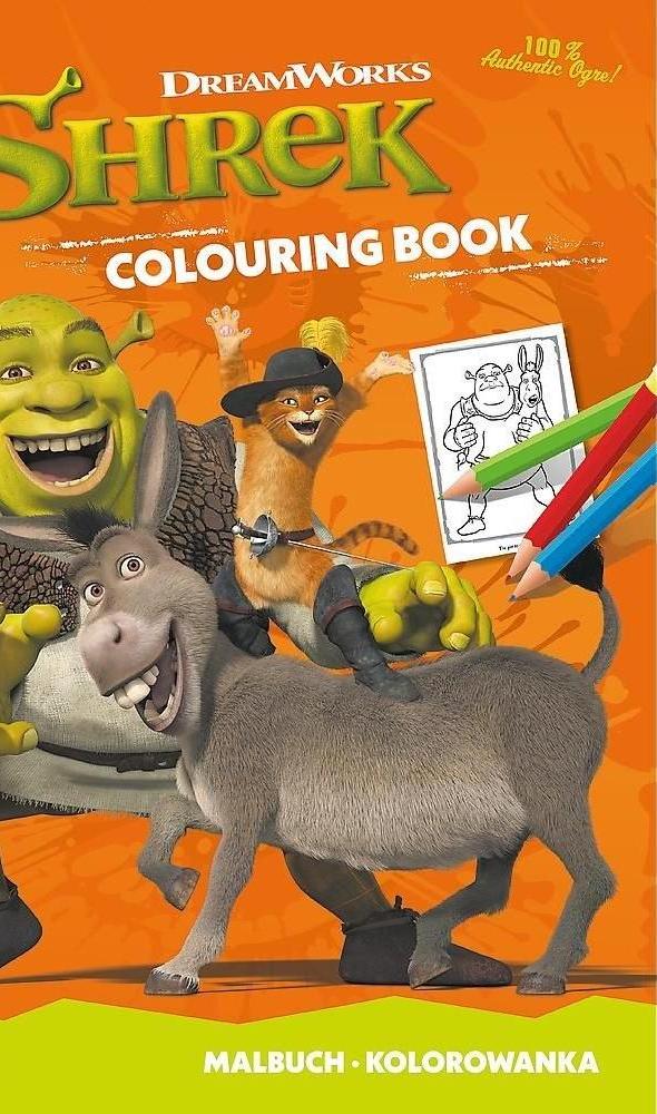Carte de colorat Trefl - Shrek