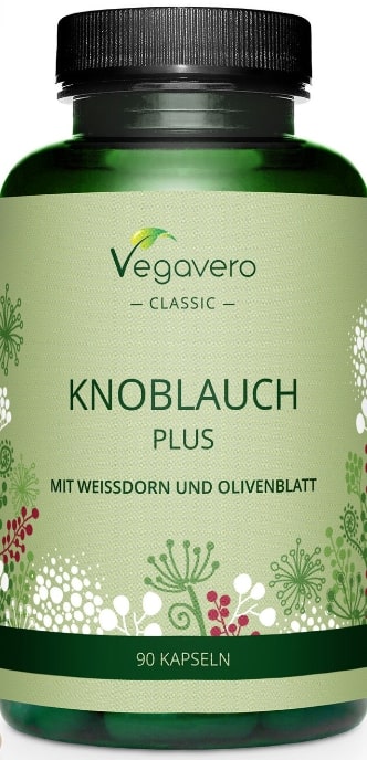 Knoblauch Plus, 90 capsule, Vegavero