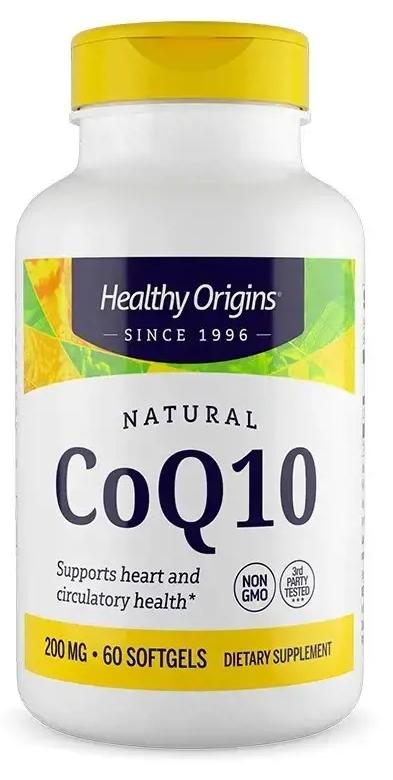 Coenzima Q10, 200 mg, 60 capsule, Healthy Origins