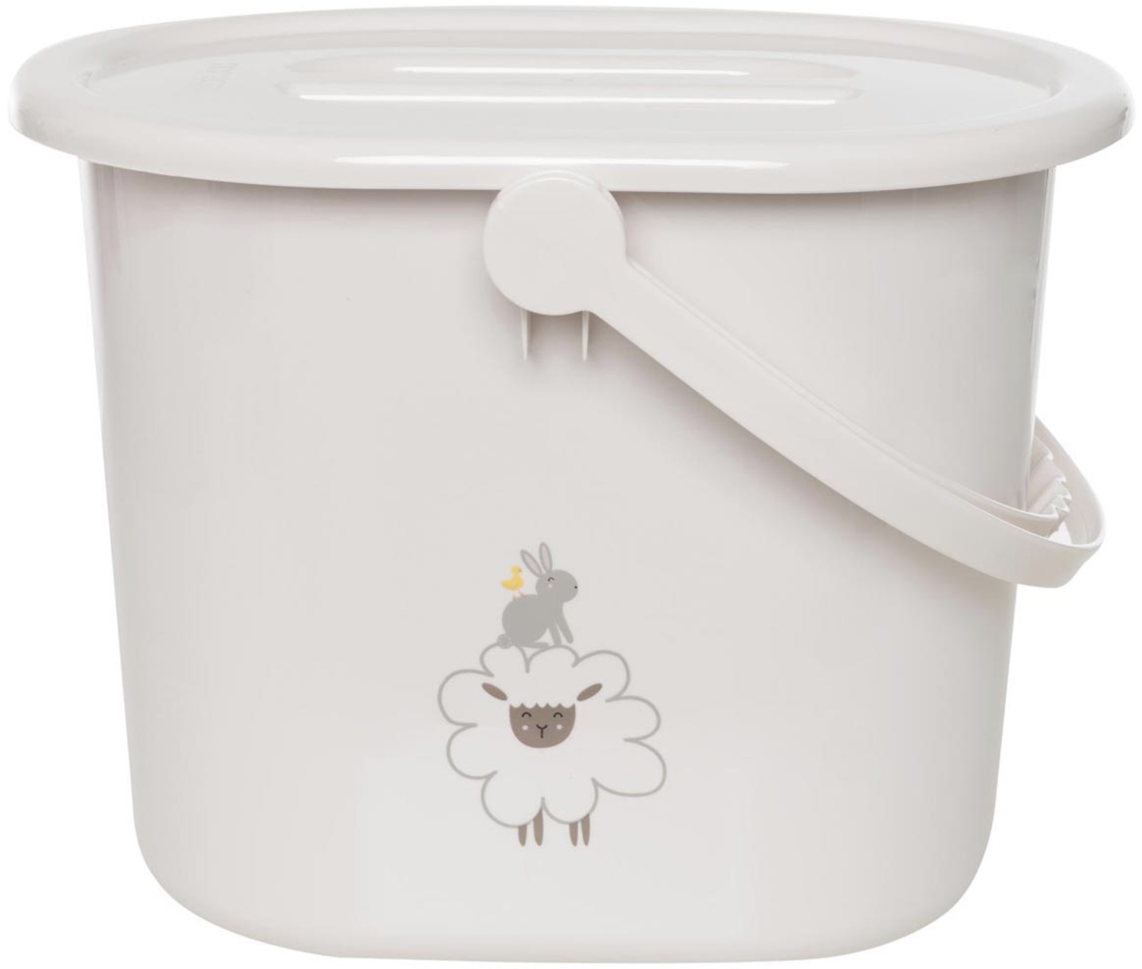 Găleată cu capac Bebe-Jou - Tiny Sheep