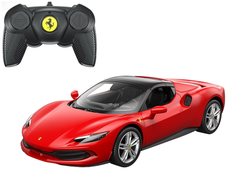 Mașină cu telecomandă Rastar - Ferrari 296 GTS, 1:16
