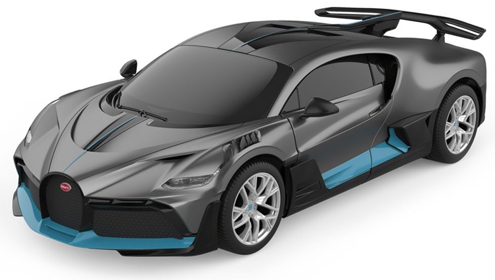 Masina radiocontrolata Rastar - Bugatti Divo Radio / C, negru, 1:24