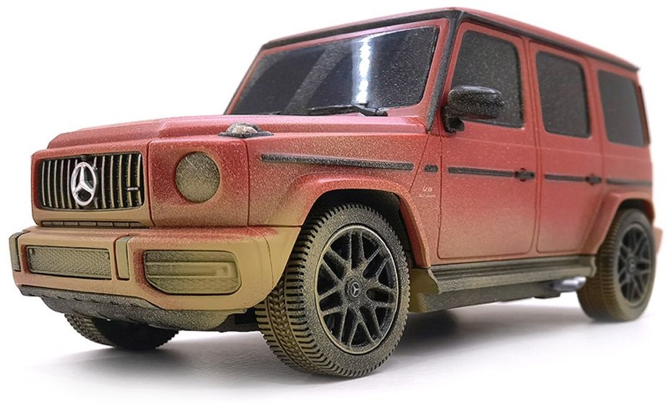 Masina radiocontrolata Rastar - Mercedes-Benz G63 AMG Muddy Version Radio/C, 1:24
