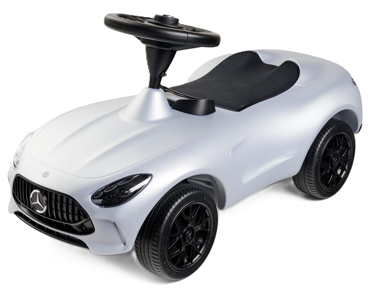 Mașină de călărit BIG Bobby Car - Mercedes-AMG GT, argintiu