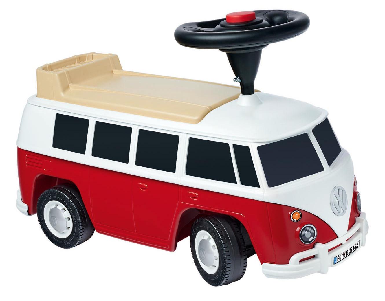 Mașină de plimbare BIG - VW T1, roșie